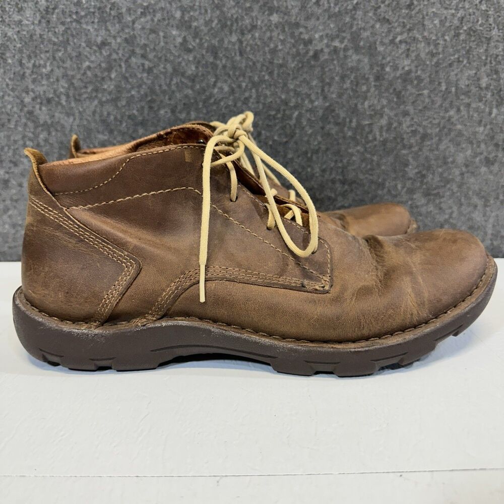 Rocky Brown Leather Men’s Size 10 Chukka Lace Up Boots B30